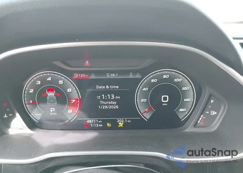 2022 Audi Q3 Premium Plus 45 Tfsi S Line Quattro Tiptronic z USA, uszkodzony, nr VIN WA1EECF36N1098019